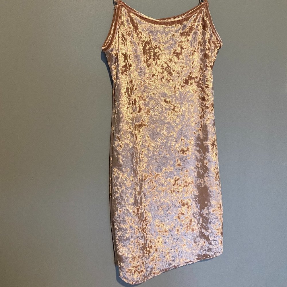 Velvet Pink Dress